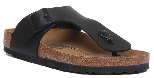 Sandales Birkenstock Ramses | Noires en Birko-Flor pour homme