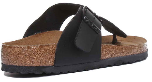 Sandales Birkenstock Ramses | Noires en Birko-Flor pour homme