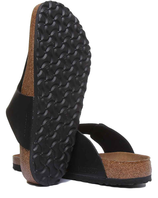 Sandales Birkenstock Ramses | Noires en Birko-Flor pour homme