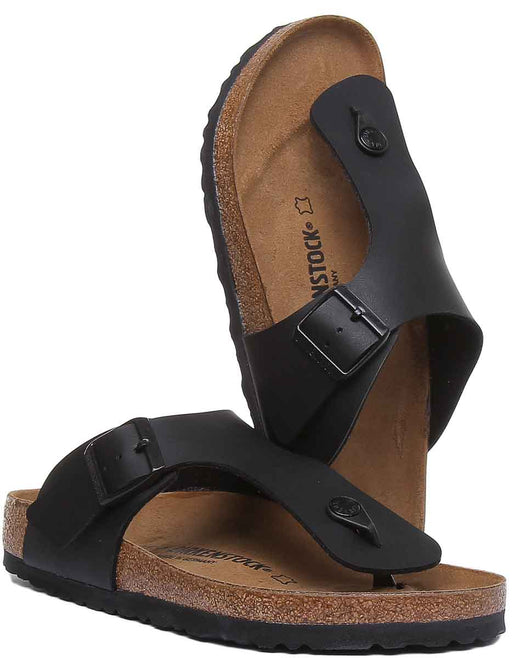 Sandales Birkenstock Ramses | Noires en Birko-Flor pour homme