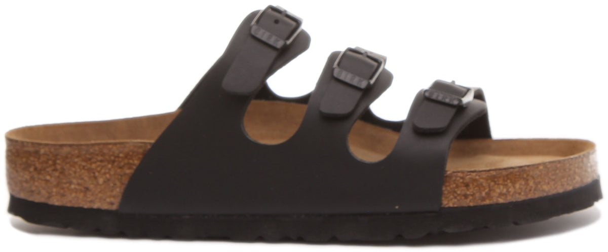 Sandalias Florida de Birkenstock | Birko-Flor negro para mujer
