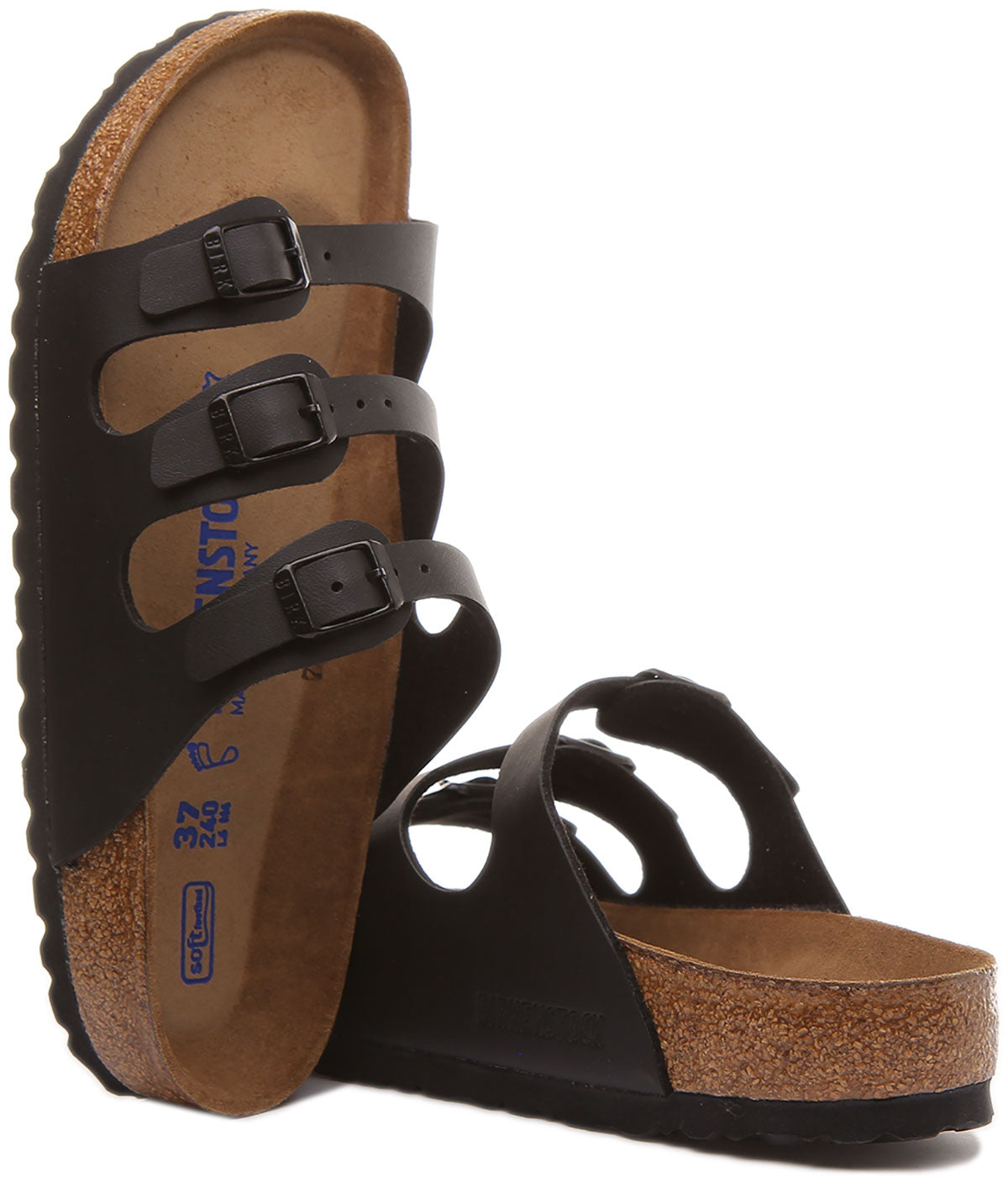 Sandalias Florida de Birkenstock | Birko-Flor negro para mujer