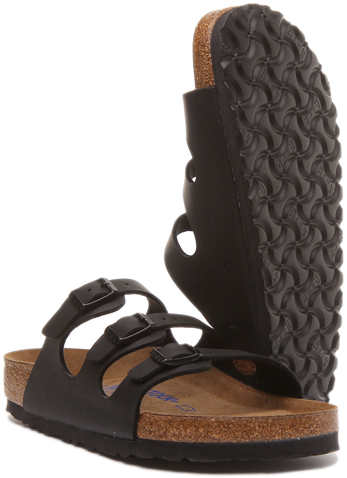 Sandalias Florida de Birkenstock | Birko-Flor negro para mujer