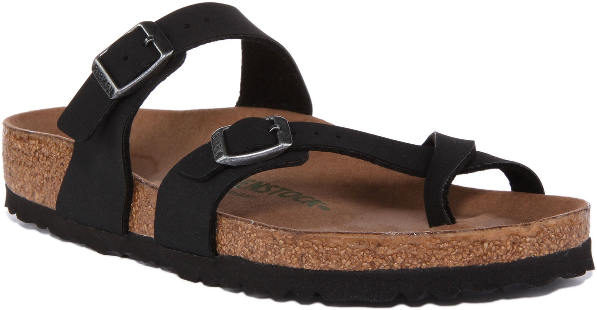 Birkenstock Mayari-sandalen | zwart Birko-Flor voor dames