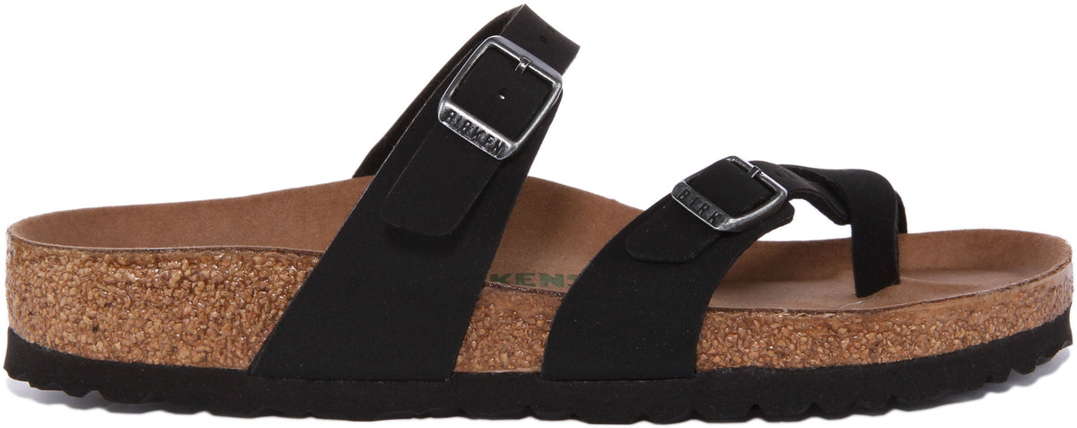 Birkenstock Mayari-sandalen | zwart Birko-Flor voor dames