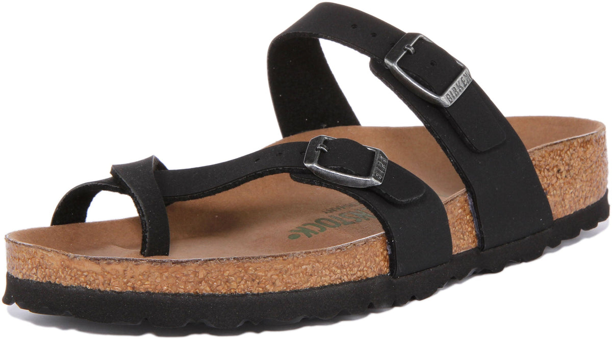 Birkenstock Mayari-sandalen | zwart Birko-Flor voor dames