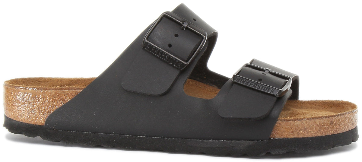 Sandales Birkenstock Arizona | Birko-Flor noir pour homme et femme