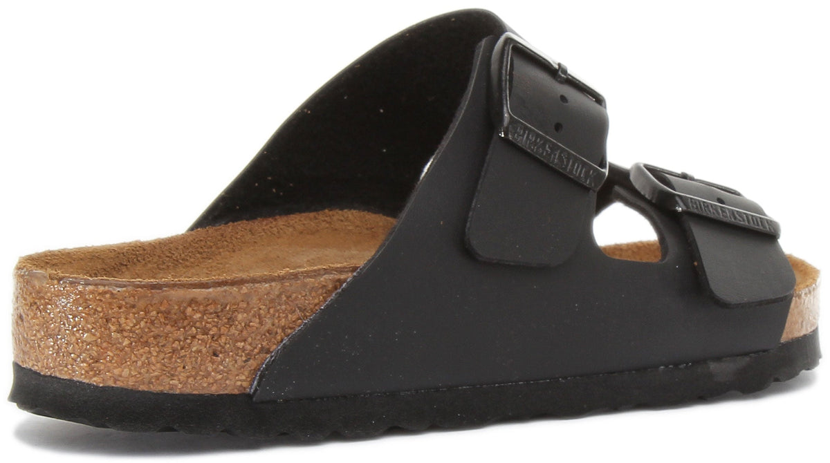 Sandales Birkenstock Arizona | Birko-Flor noir pour homme et femme