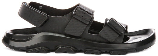 Baskets Birkenstock Mogami Terra | Cuir véritable noir pour hommes - Coupe normale