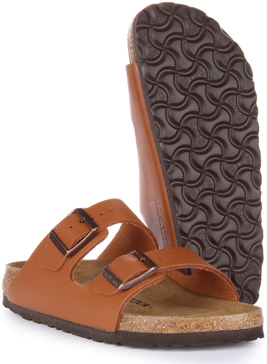 Sandali Birkenstock Arizona | Vera pelle marrone per uomo e donna