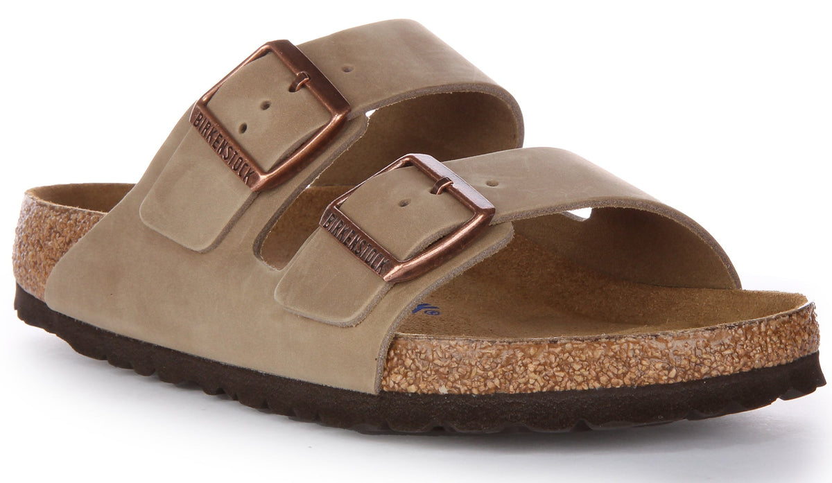 Sandali Birkenstock Arizona | Vera pelle marrone per uomo e donna