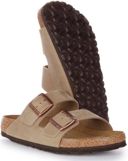 Sandali Birkenstock Arizona | Vera pelle marrone per uomo e donna