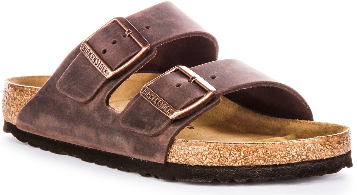 Sandali Birkenstock Arizona | Vera pelle marrone per donna
