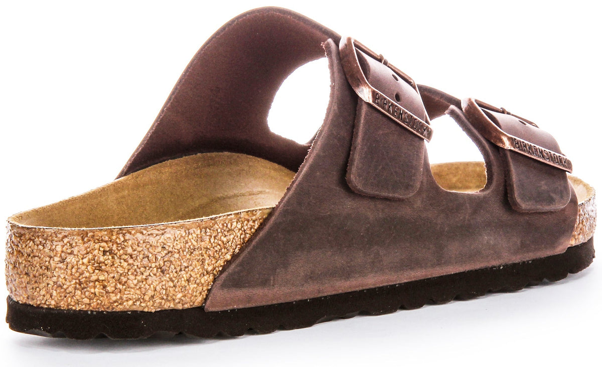 Sandali Birkenstock Arizona | Vera pelle marrone per donna