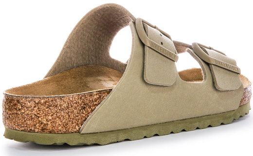 Birkenstock Arizona-sandalen | Kaki Birko-Flor voor heren en dames