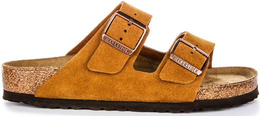 Birkenstock Arizona-sandalen | nertskleurig suède voor dames