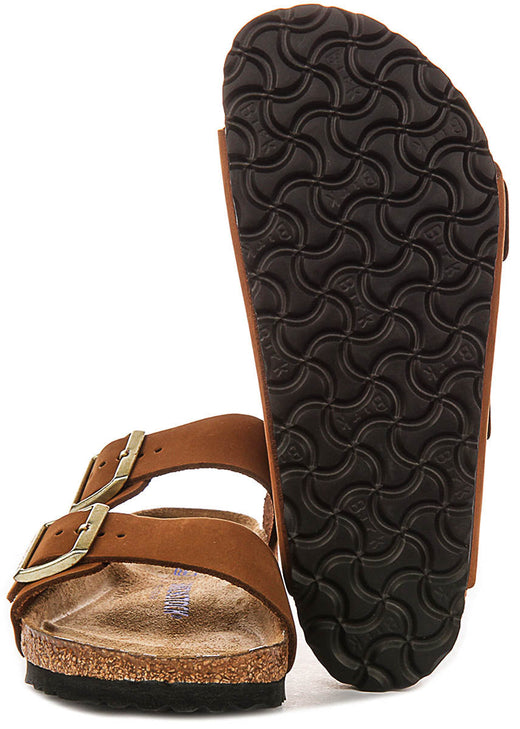 Birkenstock Arizona-sandalen | taupekleurig Birko-Flor voor dames - normale pasvorm