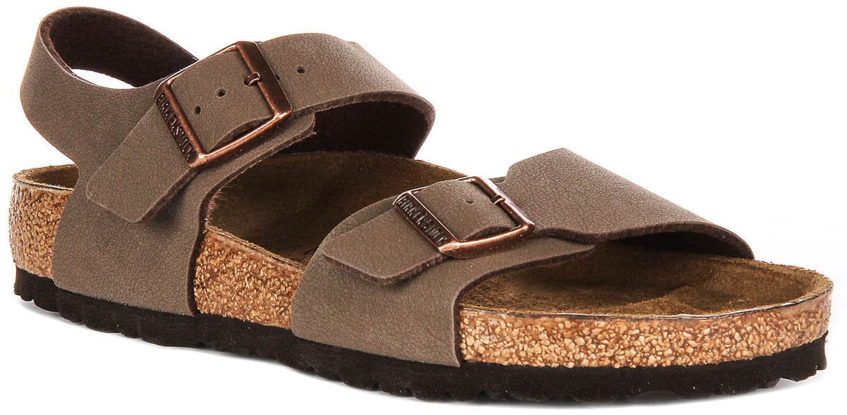 Birkenstock New York-schoenen | Mokka Birko-Flor voor kinderen