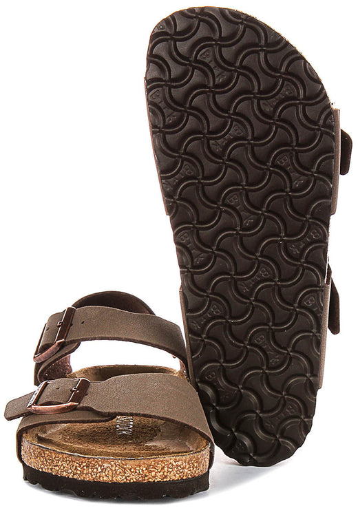 Birkenstock New York-schoenen | Mokka Birko-Flor voor kinderen