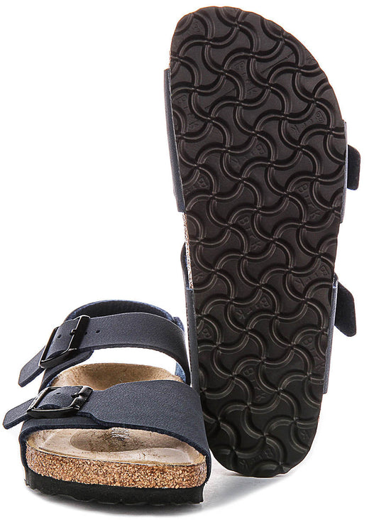 Birkenstock New York-schoenen | marineblauw Birkenstock-bovenmateriaal voor kinderen - smalle pasvorm
