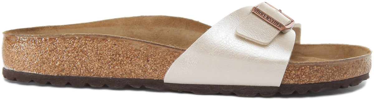 Sandalias Madrid de Birkenstock | Birko-Flor blanco para mujer