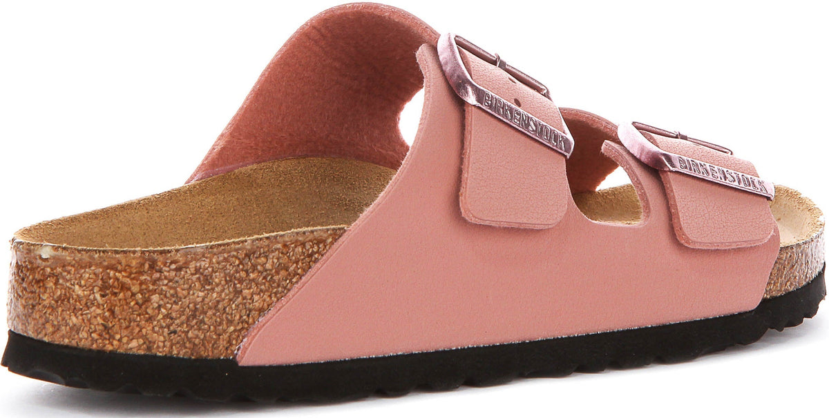 Birkenstock Arizona-sandaler | rosa Birko-Flor för barn - smal passform