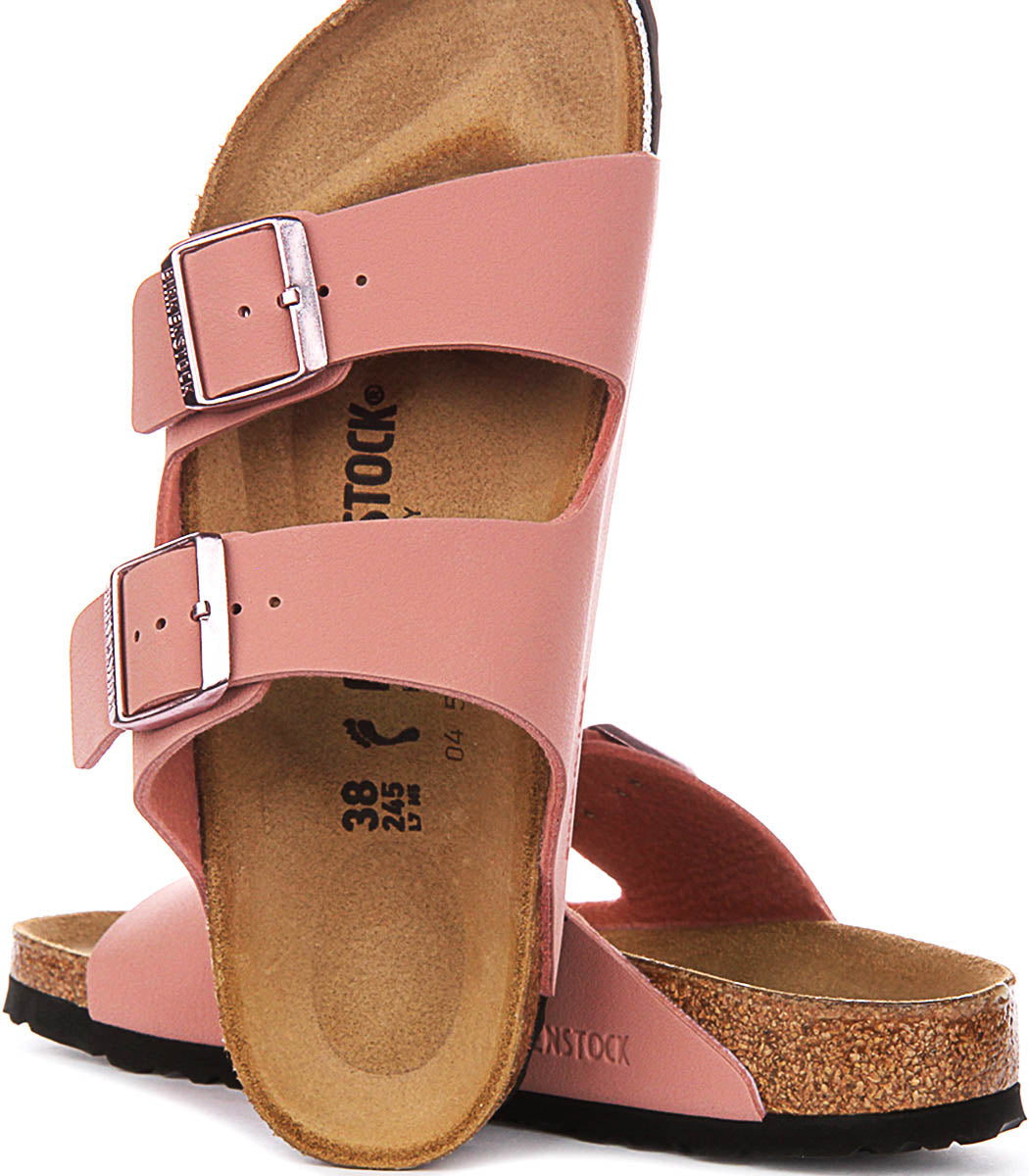 Birkenstock Arizona-sandaler | rosa Birko-Flor för barn - smal passform