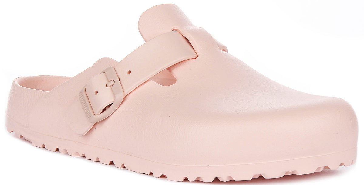 Sabots Birkenstock Boston | EVA rose pour hommes et femmes - Coupe étroite