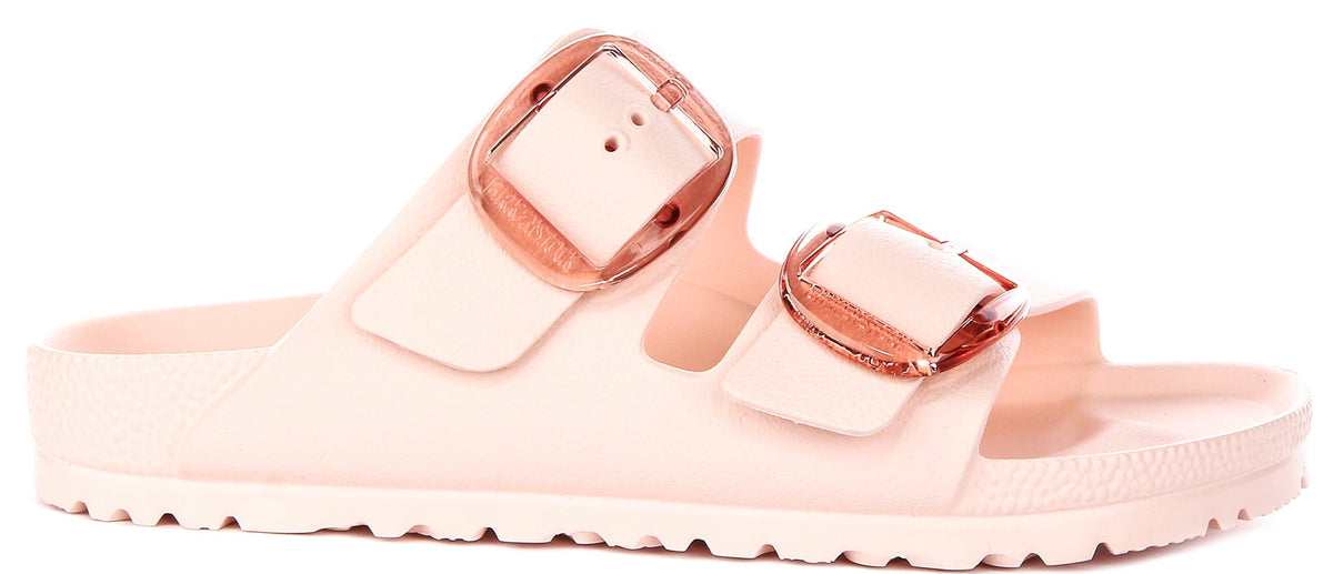 Birkenstock Arizona-sandaler | rosa EVA - stort spänne för kvinnor - smal passform