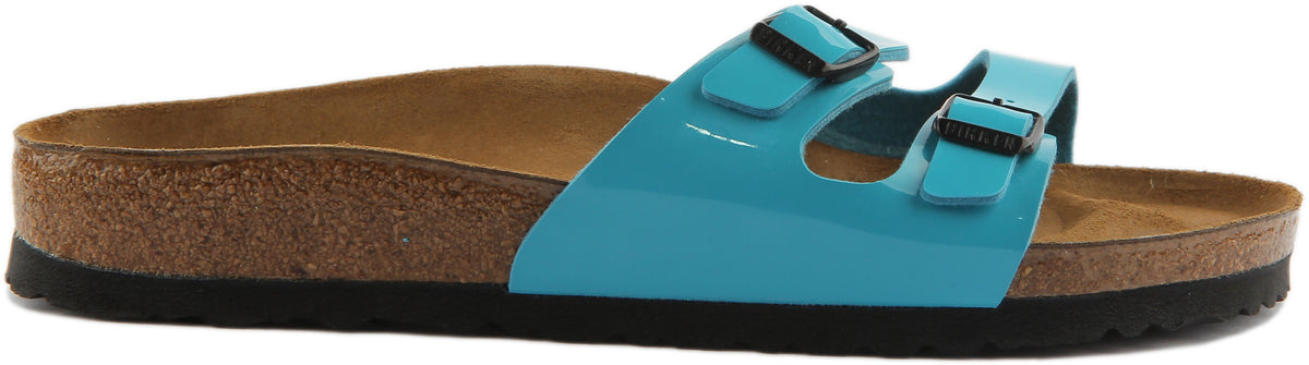Sandalias Ibiza de Birkenstock | Birko-Flor azul marino para mujer