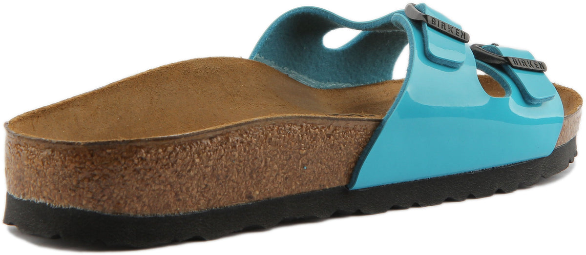 Sandalias Ibiza de Birkenstock | Birko-Flor azul marino para mujer