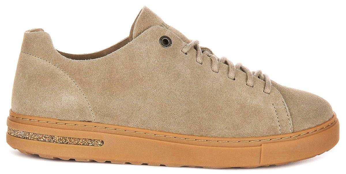 Zapatillas Birkenstock Bend Low | Ante color topo para hombres y mujeres