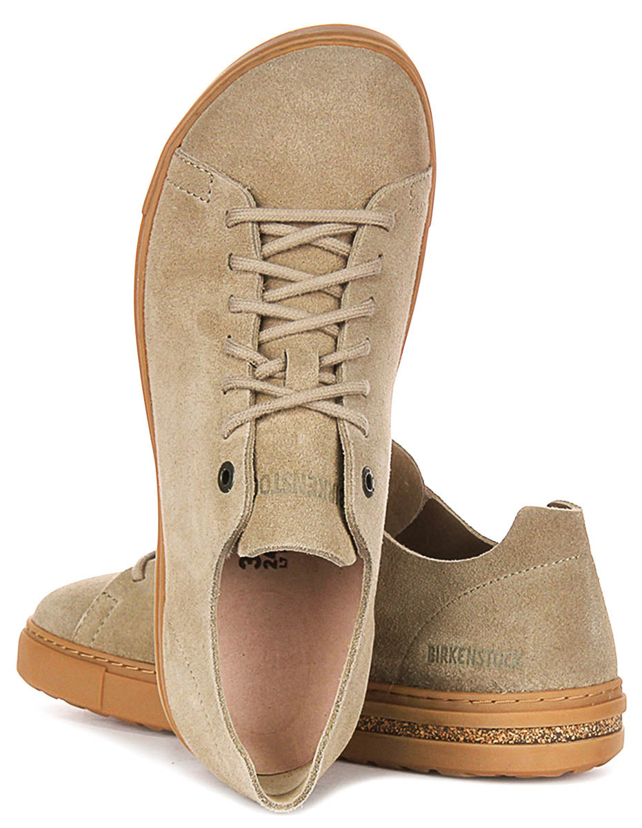Zapatillas Birkenstock Bend Low | Ante color topo para hombres y mujeres