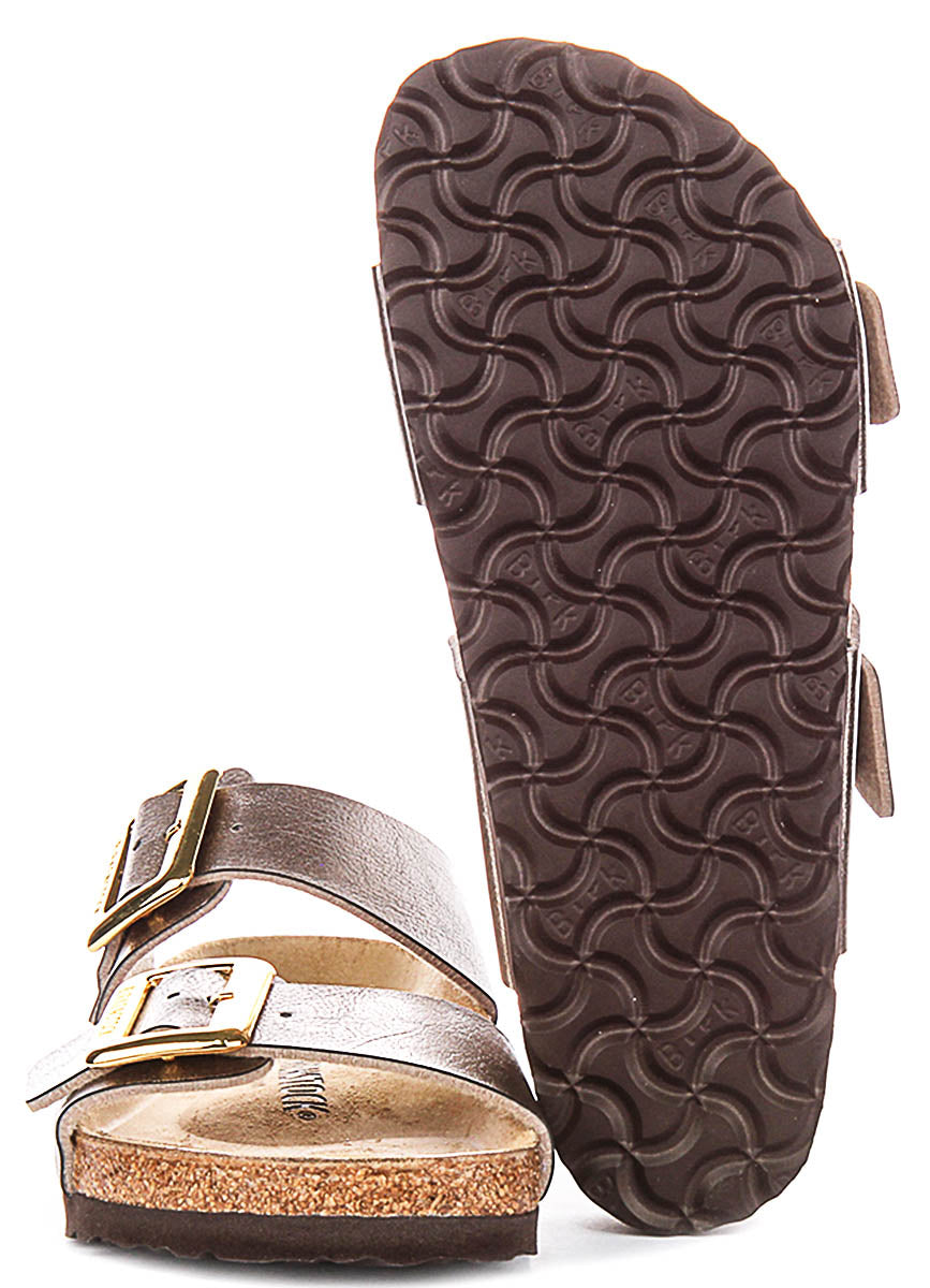 Birkenstock Sydney-klompen met kussen | taupekleurig suède voor dames - normale pasvorm