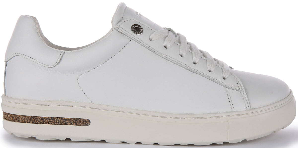 Zapatillas Birkenstock Bend Low | Material de empeine característico de Birkenstock blanco para hombres y mujeres - Ajuste regular