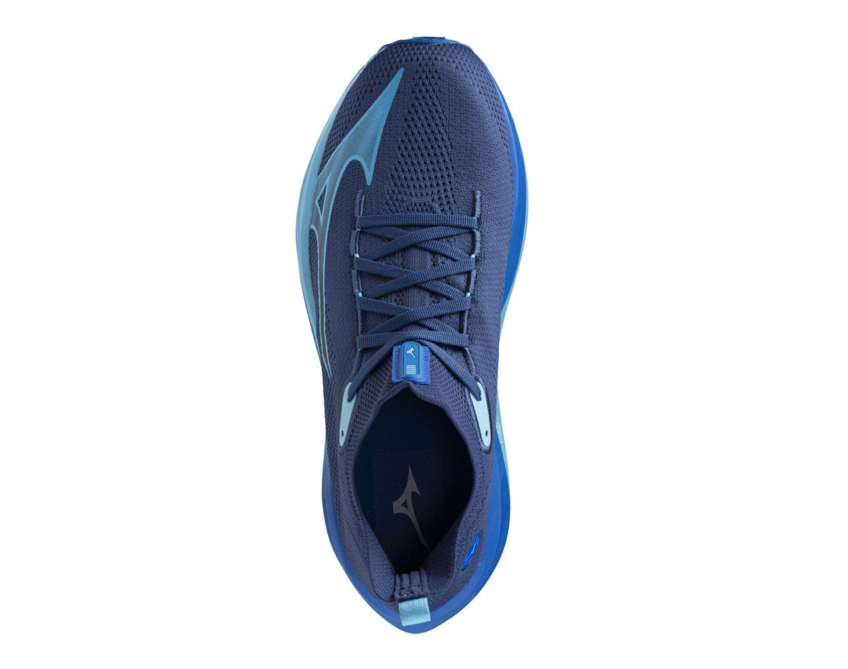 Mizuno Wave Neo Vista uniseks - energie in het donker