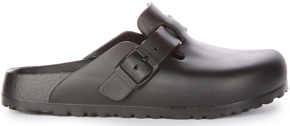 Sabots Birkenstock Boston | EVA noir - Édition Essentials pour femmes