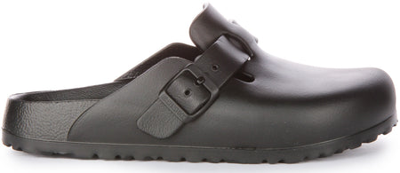 Sabots Birkenstock Boston | EVA noir - Édition Essentials pour femmes