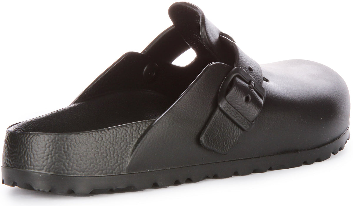 Sabots Birkenstock Boston | EVA noir - Édition Essentials pour femmes