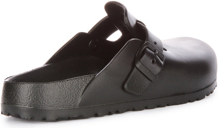 Sabots Birkenstock Boston | EVA noir - Édition Essentials pour femmes