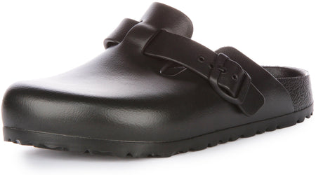 Sabots Birkenstock Boston | EVA noir - Édition Essentials pour femmes