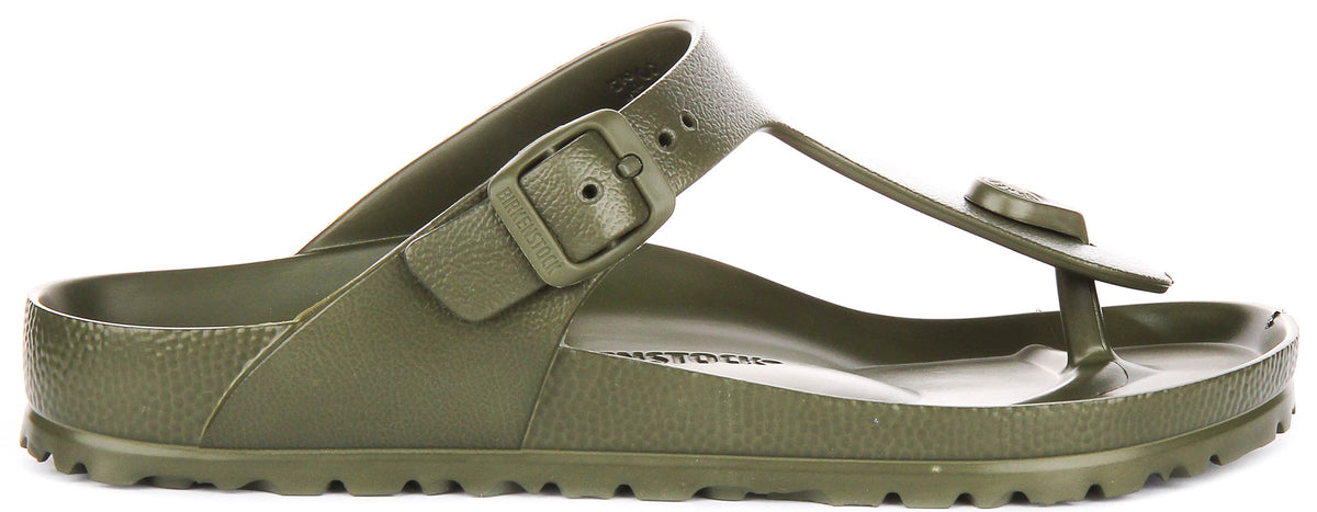 Birkenstock Gizeh-sandalen | Kaki EVA voor dames en heren - Normale pasvorm
