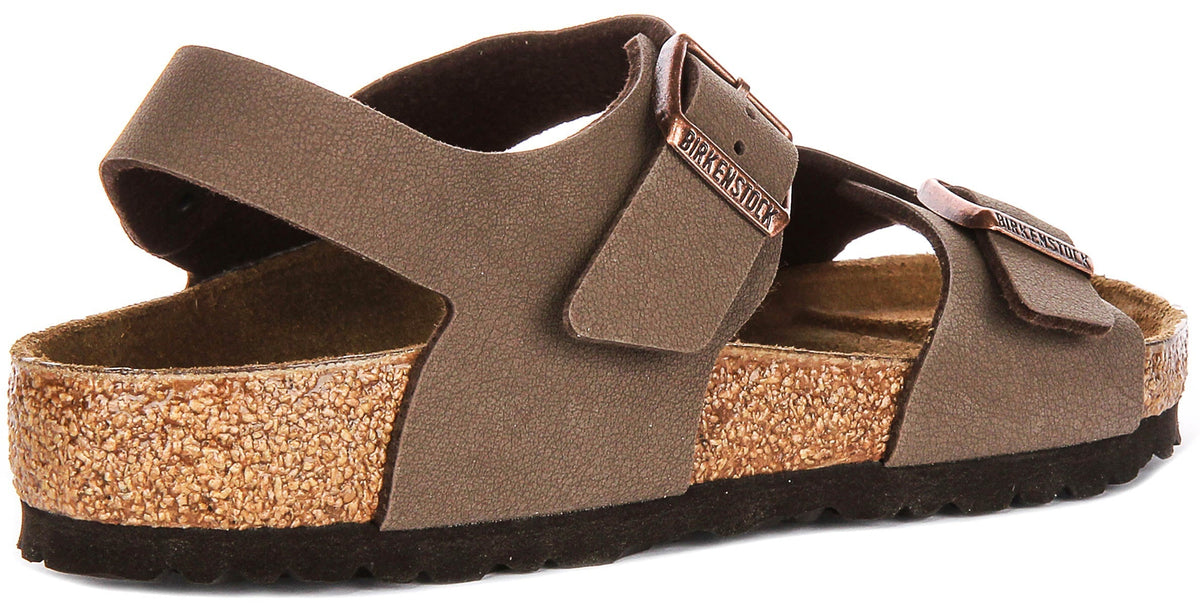 Birkenstock New York-schoenen | Mokka Birko-Flor voor kinderen