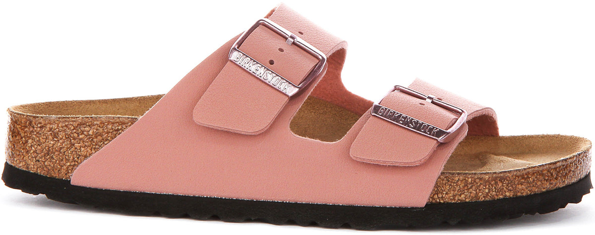 Birkenstock Arizona-sandaler | rosa Birko-Flor för barn - smal passform