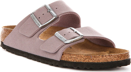 Sandali Birkenstock Arizona | Birko-Flor viola per bambini - Calzata stretta