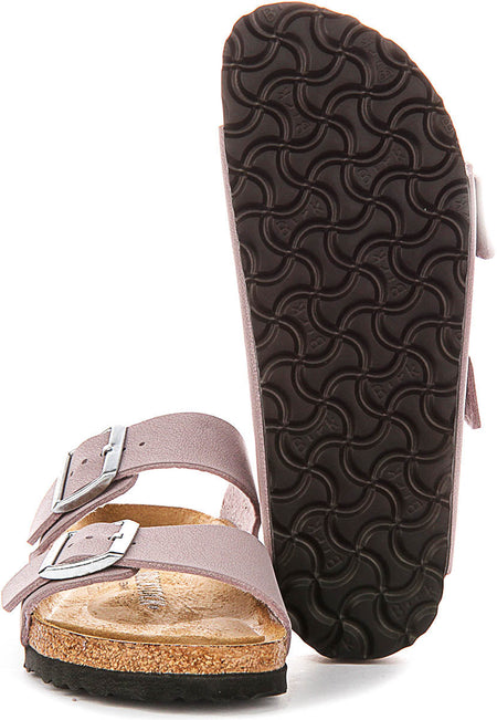 Sandali Birkenstock Arizona | Birko-Flor viola per bambini - Calzata stretta