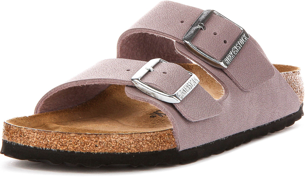 Sandali Birkenstock Arizona | Birko-Flor viola per bambini - Calzata stretta