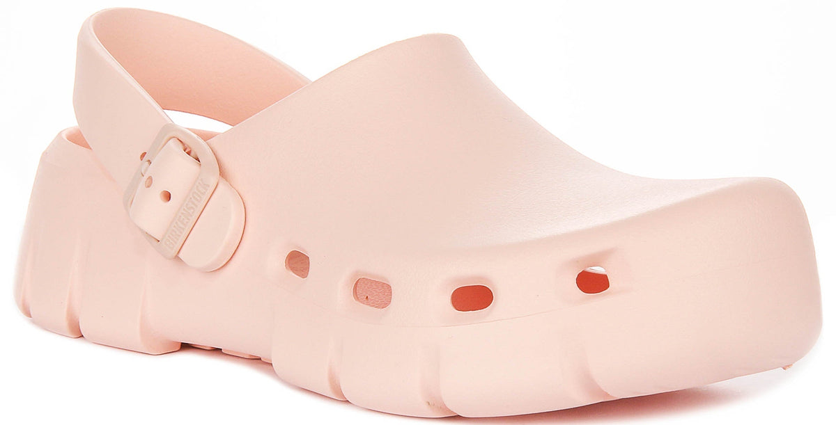 Sabots Birkenstock Birki Flow | EVA rose pour femmes - Coupe normale