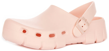 Sabots Birkenstock Birki Flow | EVA rose pour femmes - Coupe normale