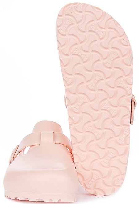 Sabots Birkenstock Boston | EVA rose pour hommes et femmes - Coupe étroite